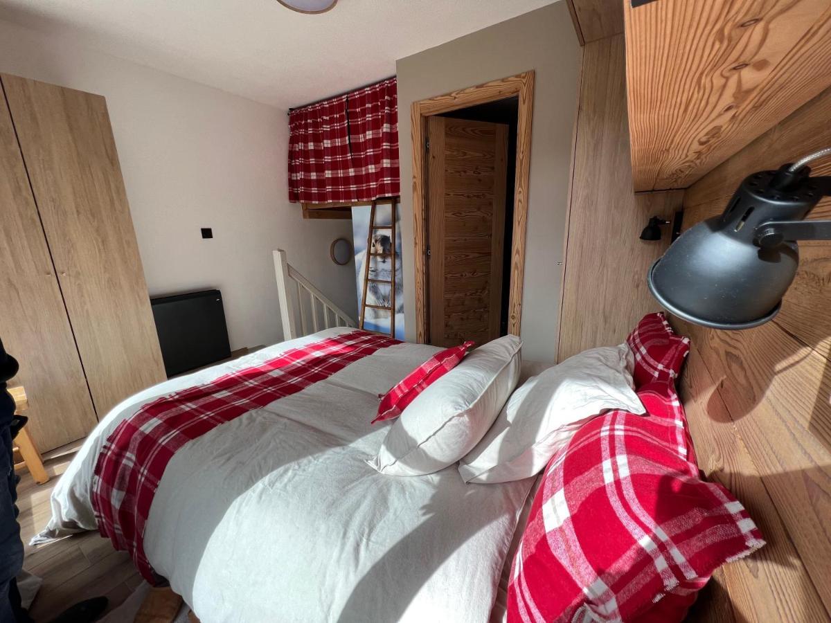 شقة Les Tanieres De Montgenevre - La Marmotte - Duplex 4 P Entierement Renove Avec Vue Magnifique المظهر الخارجي الصورة