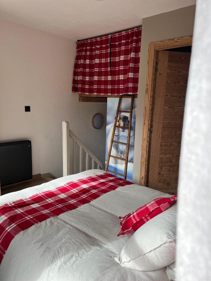 شقة Les Tanieres De Montgenevre - La Marmotte - Duplex 4 P Entierement Renove Avec Vue Magnifique المظهر الخارجي الصورة