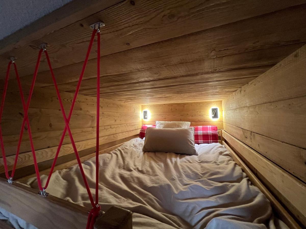شقة Les Tanieres De Montgenevre - La Marmotte - Duplex 4 P Entierement Renove Avec Vue Magnifique المظهر الخارجي الصورة