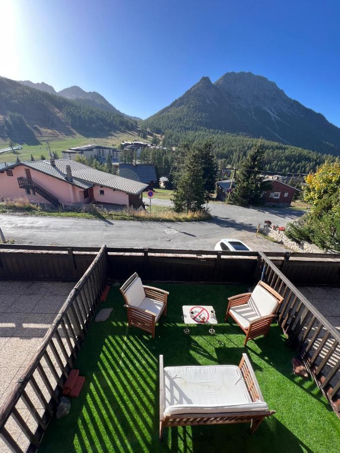 شقة Les Tanieres De Montgenevre - La Marmotte - Duplex 4 P Entierement Renove Avec Vue Magnifique المظهر الخارجي الصورة